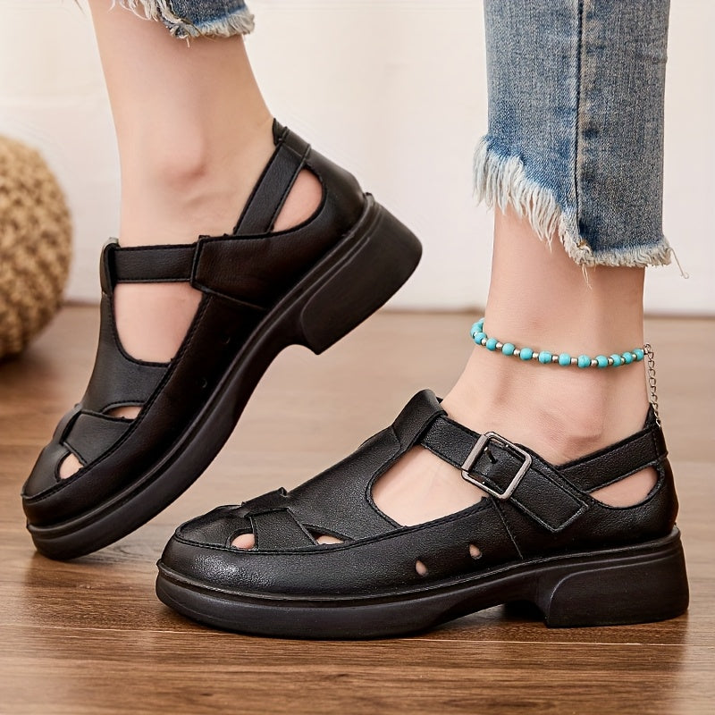 Laura Sandali Con Fibbia Comfort Eleganti