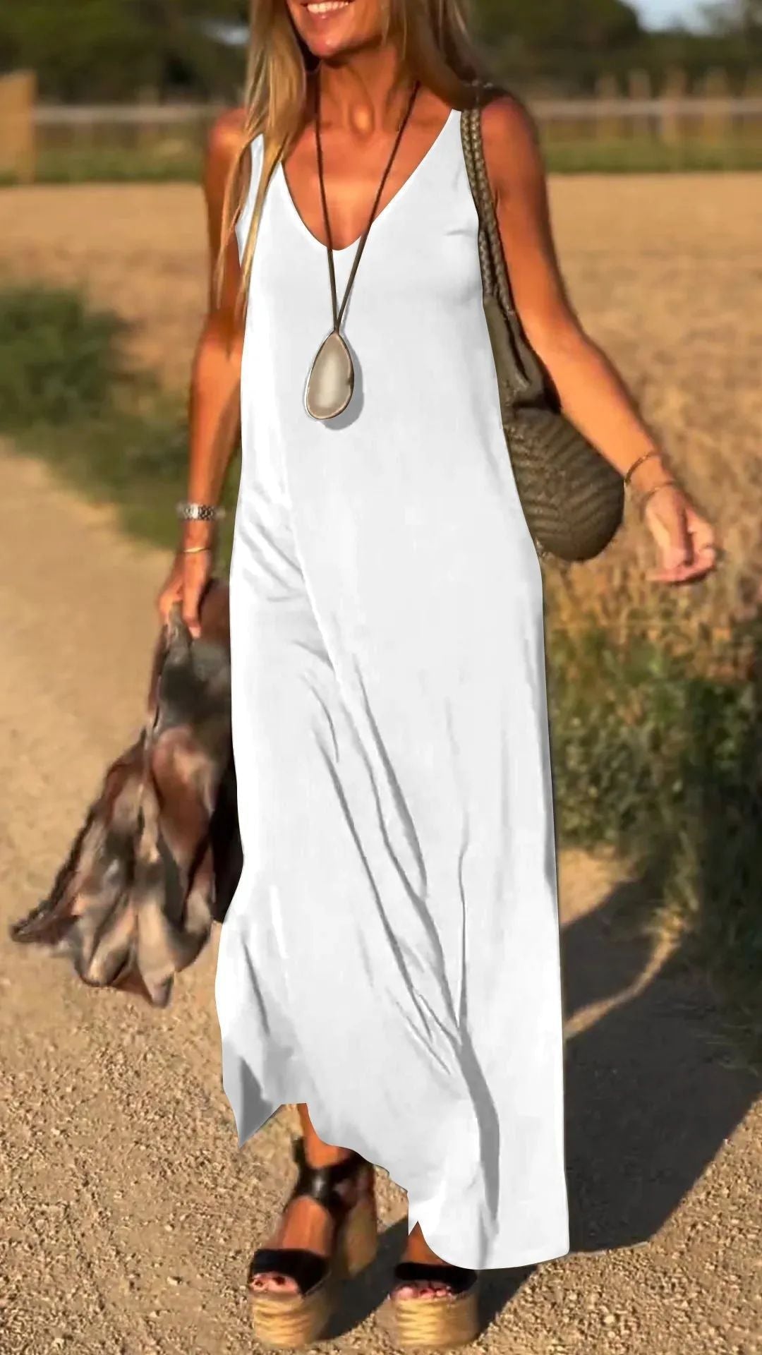 Evelien | Abito Maxi Boho Casual