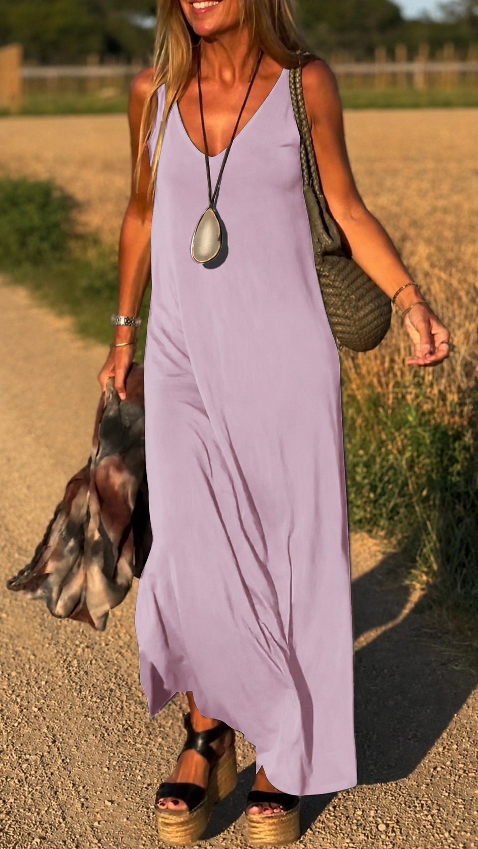Evelien | Abito Maxi Boho Casual