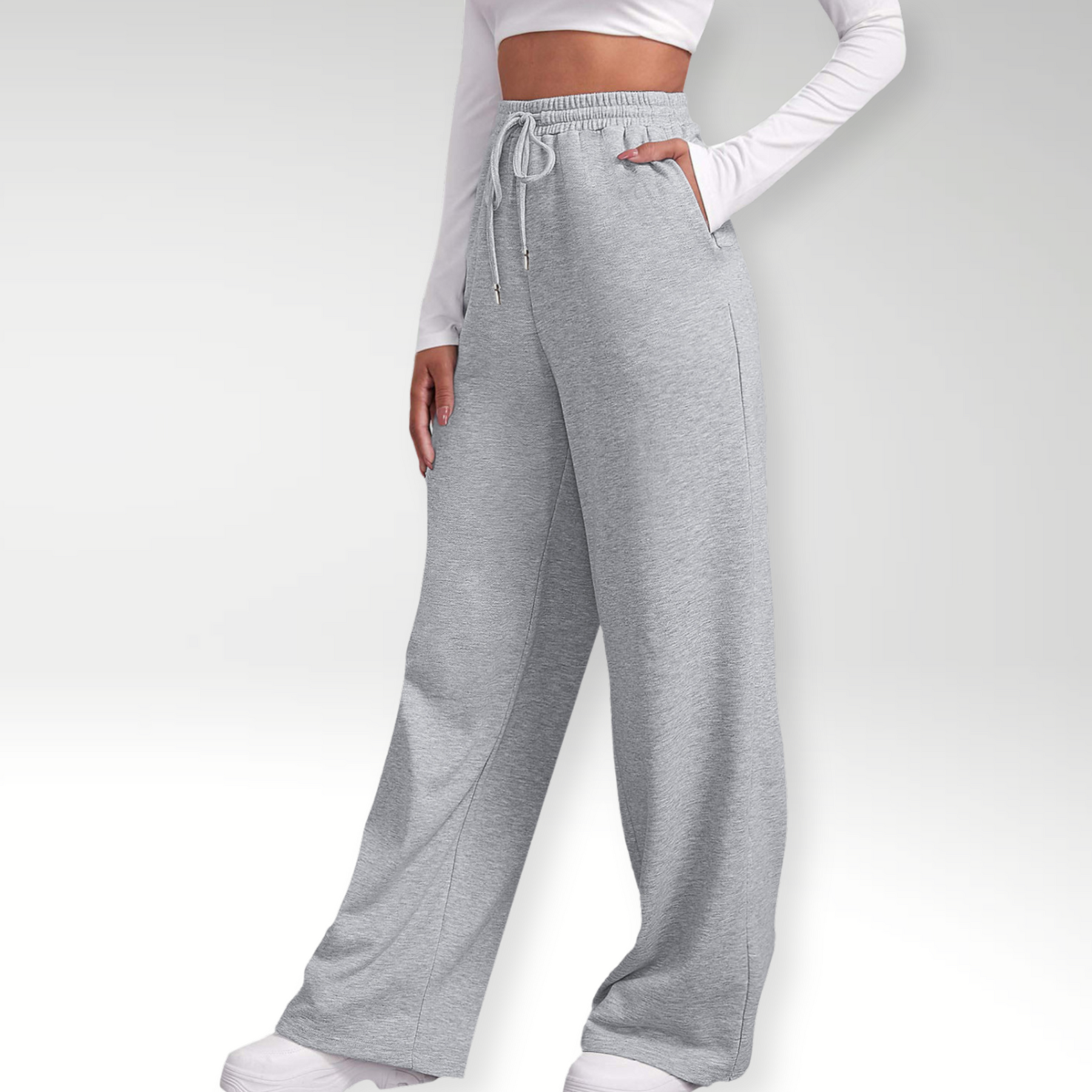 Varel | Pantaloni jogger a gamba larga e taglio casual