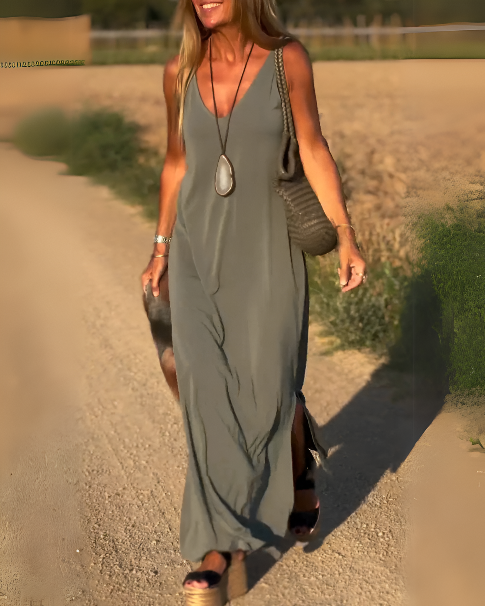 Evelien | Abito Maxi Boho Casual