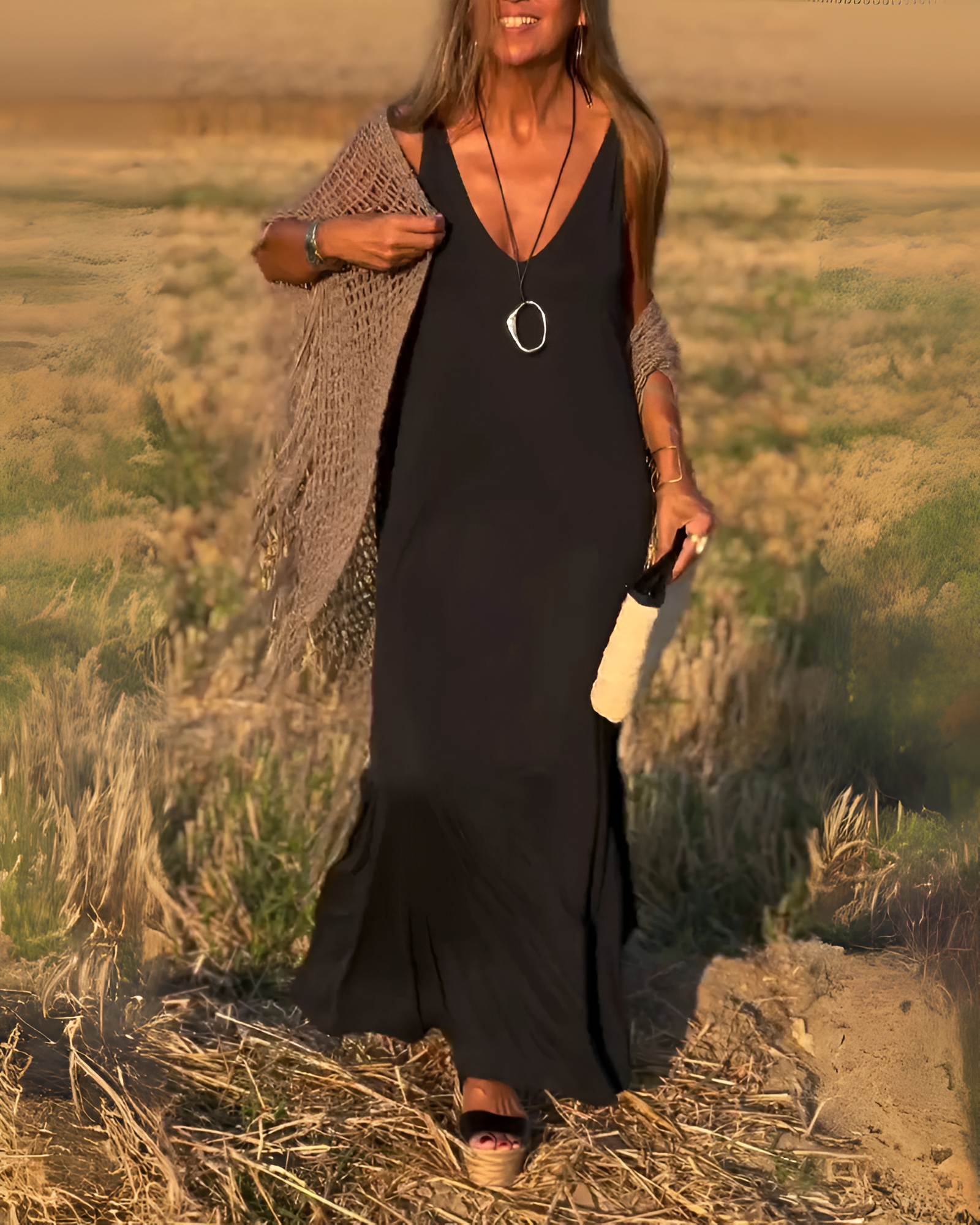Evelien | Abito Maxi Boho Casual