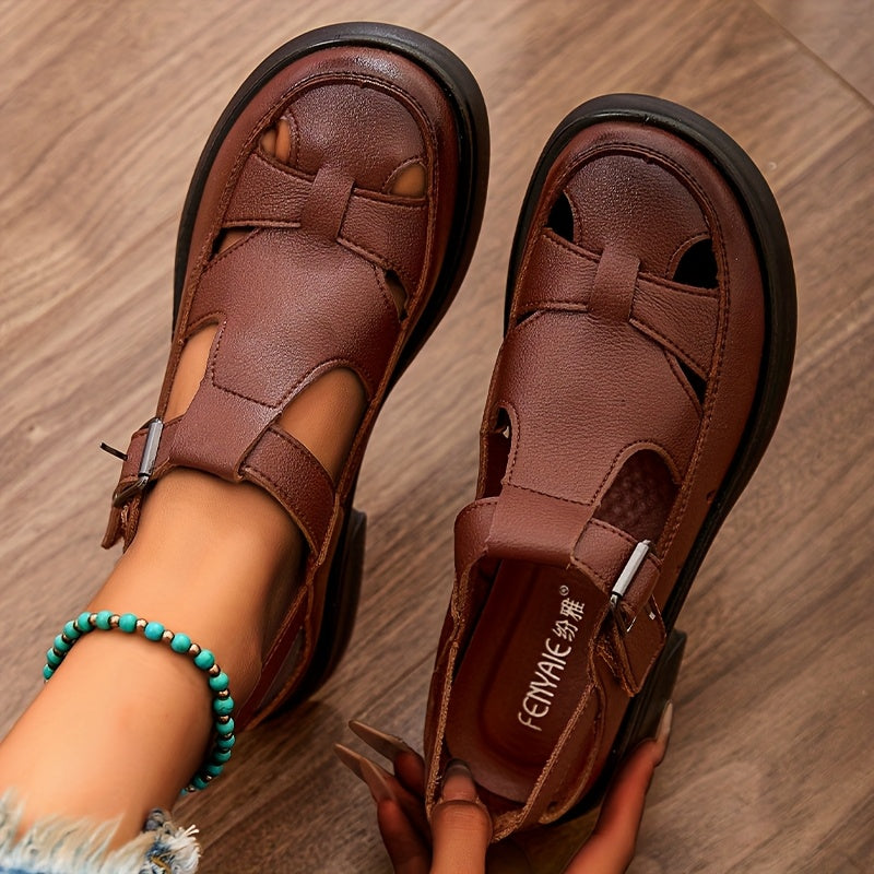 Laura Sandali Con Fibbia Comfort Eleganti
