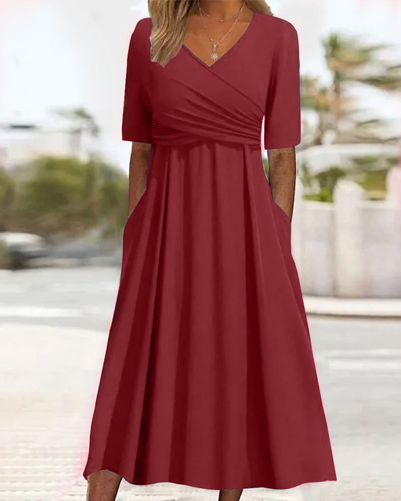 Katharin Luxurious Spring Midi Dress