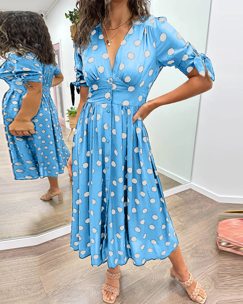 Victoire | Elegante Abito a Pois