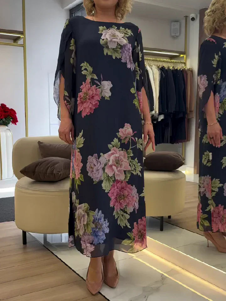 Floreale | Abito Maxi Chiffon