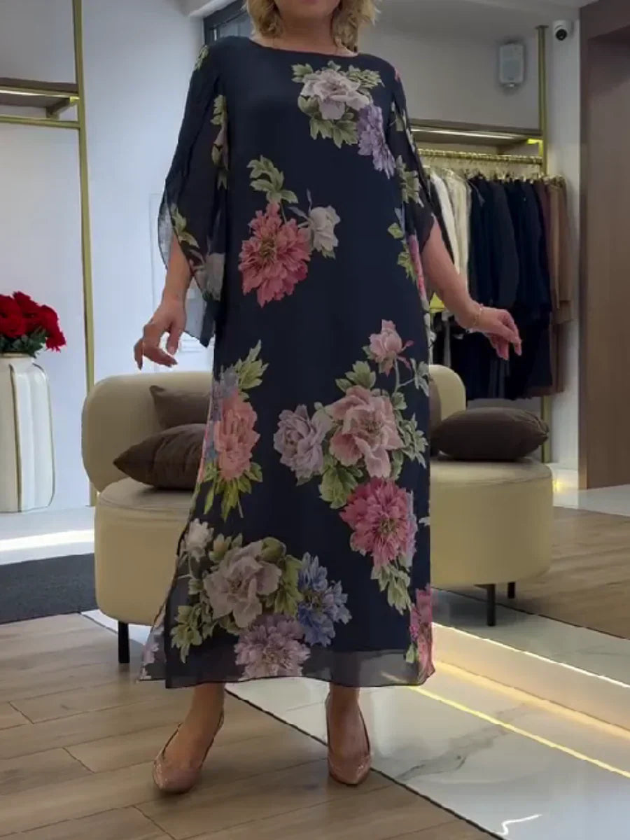 Floreale | Abito Maxi Chiffon