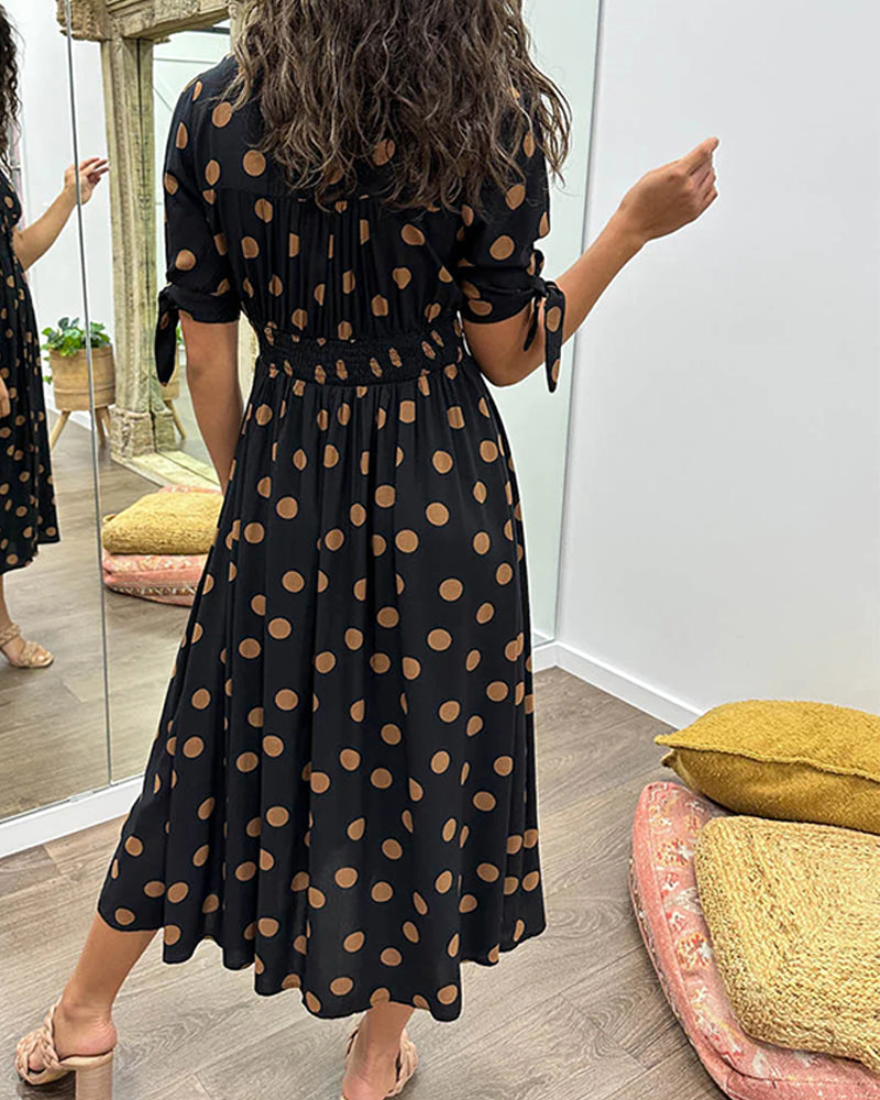 Victoire | Elegante Abito a Pois