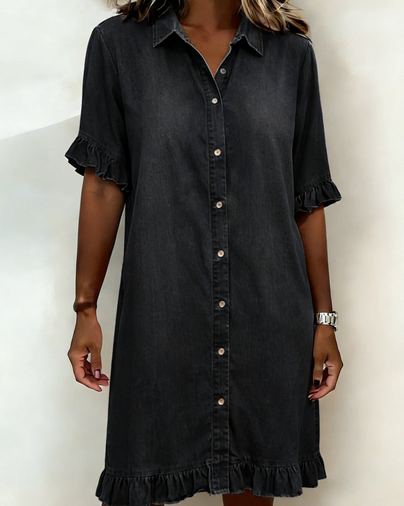 Laura | Vestito in denim comodo