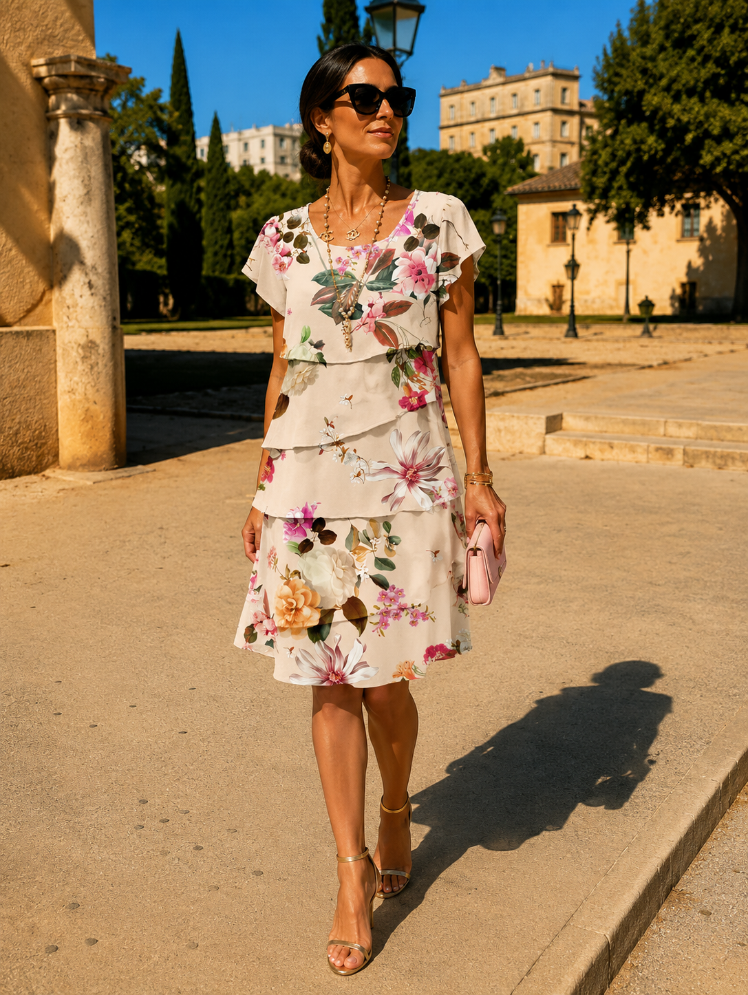 Helena | Abito Elegante con Volant