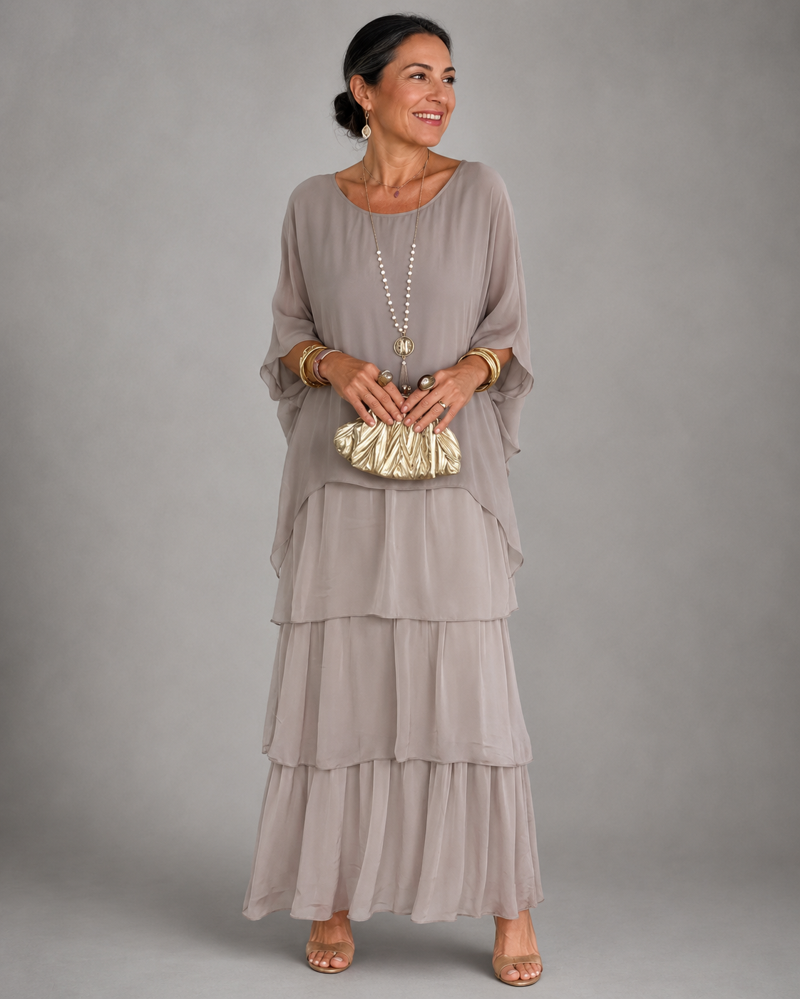 VALERIE | ELEGANT FLOWING MAXI DRESS