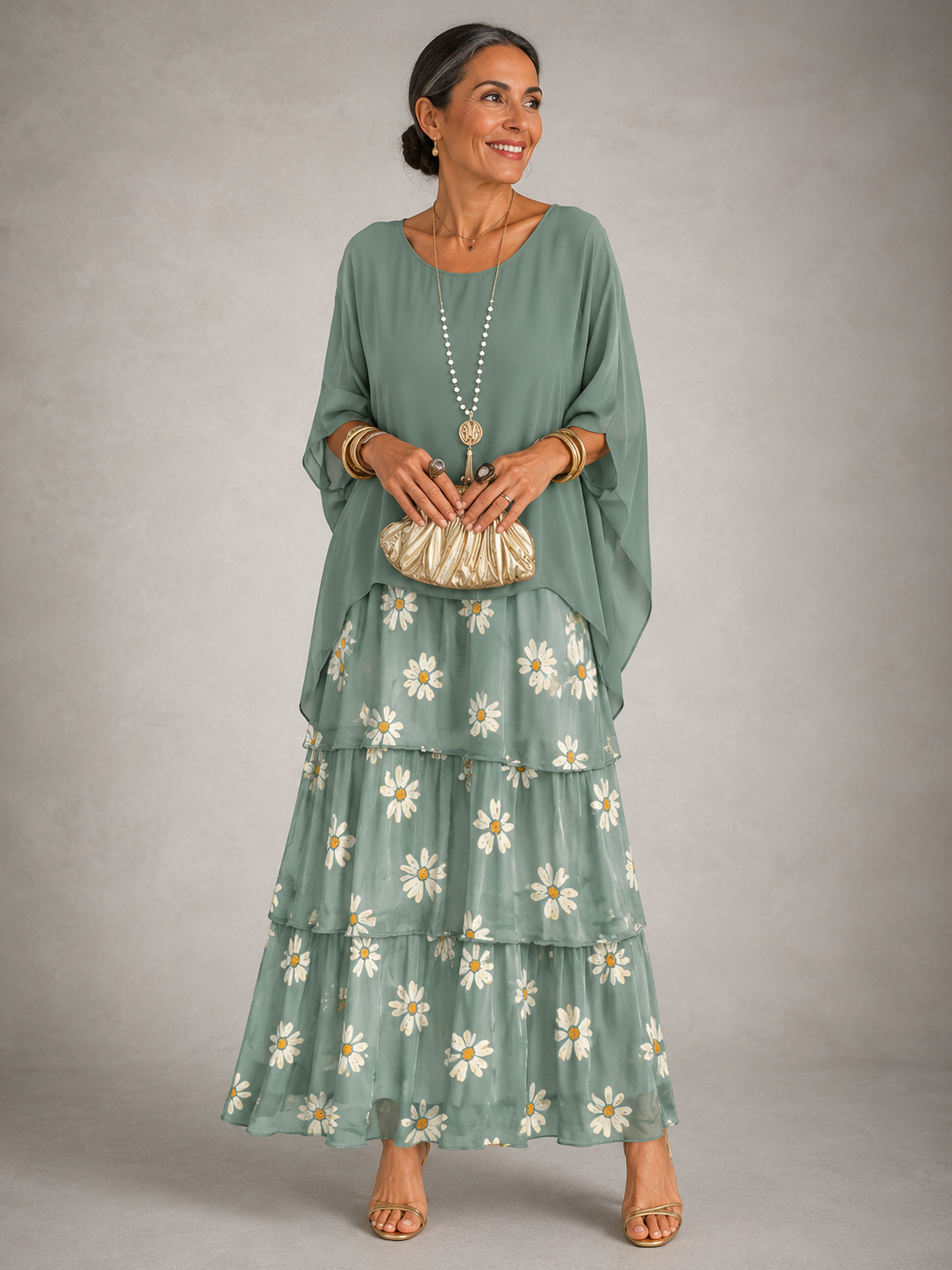 VALERIE | ELEGANT FLOWING MAXI DRESS