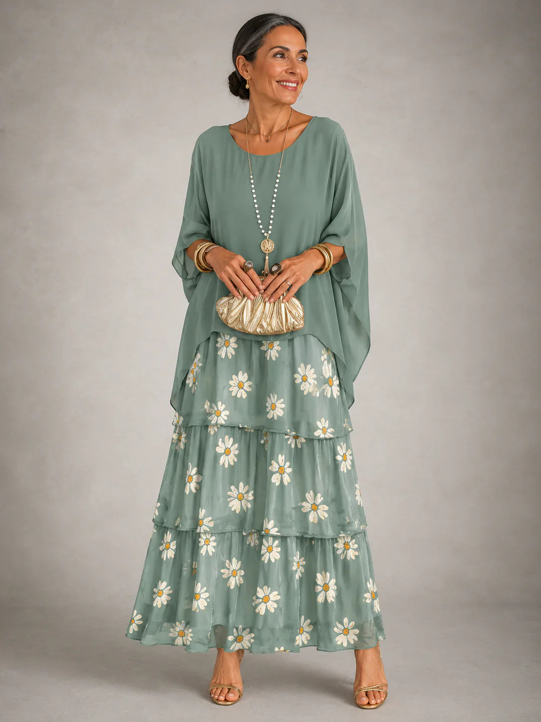 Lara | Abito lungo fluido ed elegante