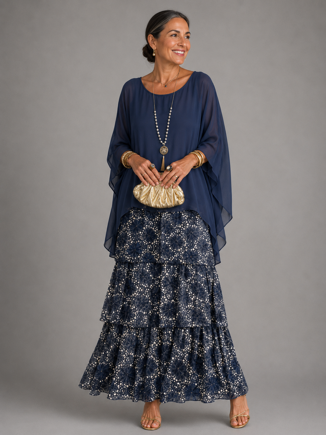 VALERIE | ELEGANT FLOWING MAXI DRESS