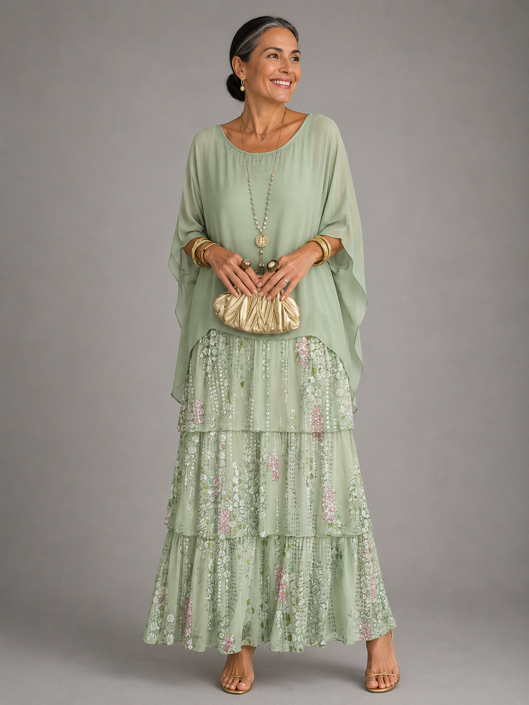 VALERIE | ELEGANT FLOWING MAXI DRESS