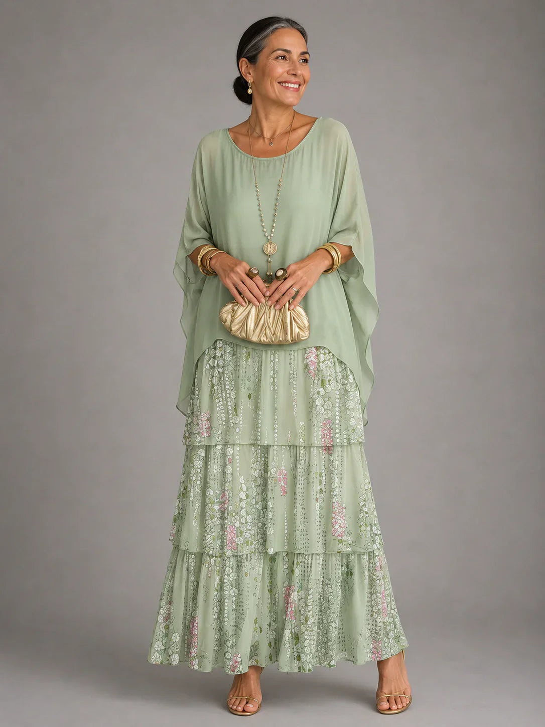 Lara | Abito lungo fluido ed elegante