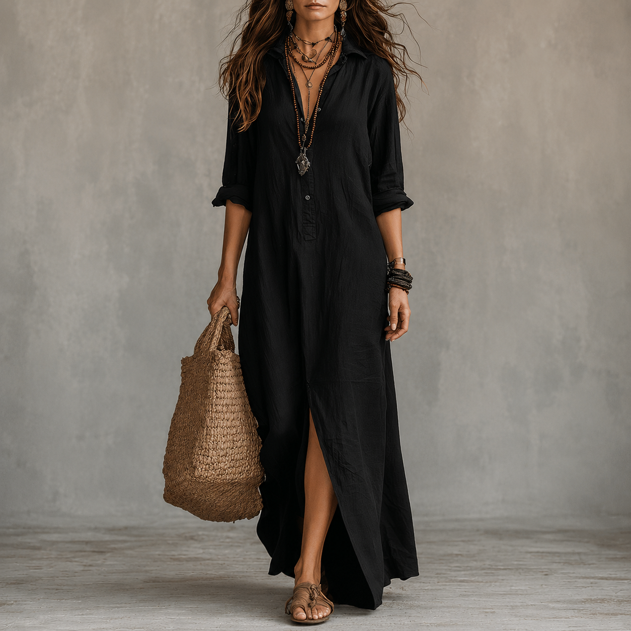 SOLINE | ABITO MAXI ELEGANTE