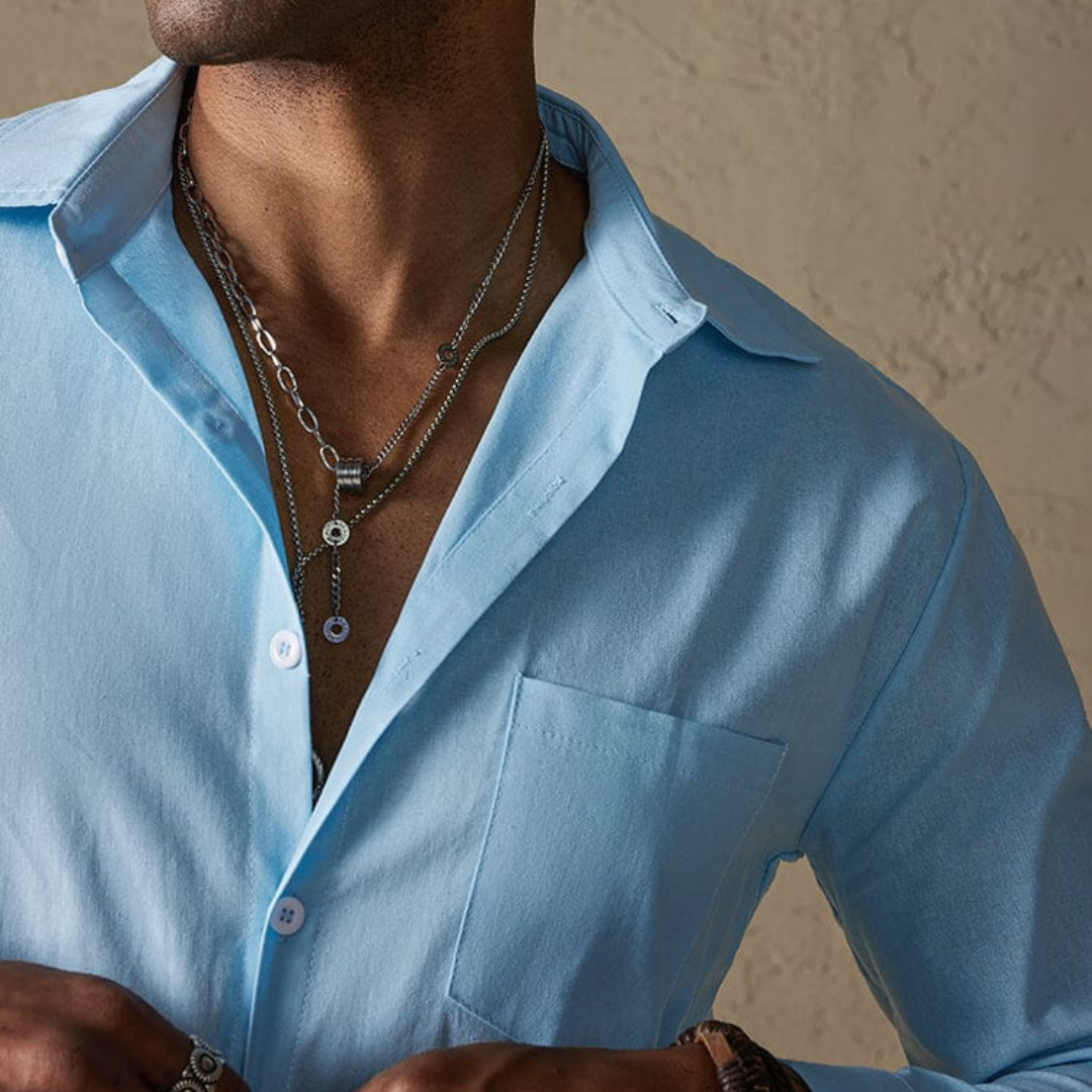 Men’s Casual Designer Shirt | Long Sleeve