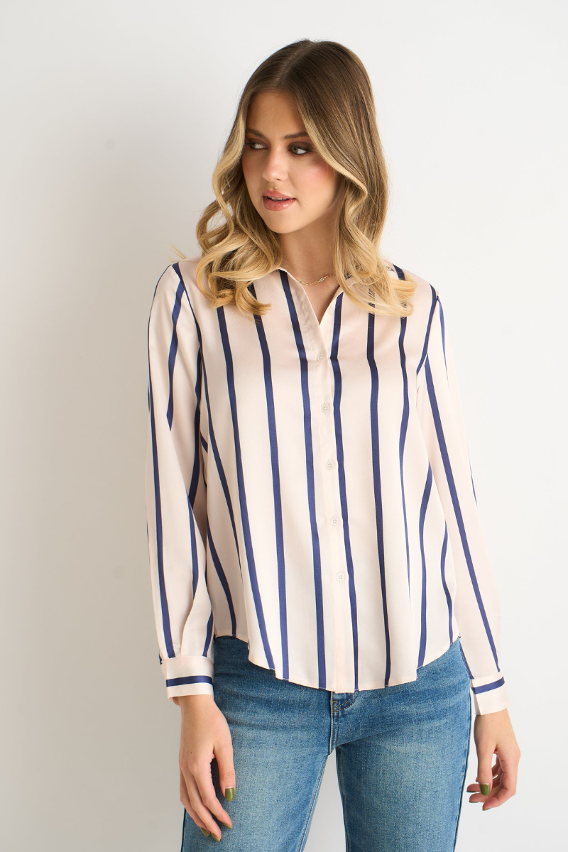 Women’s Striped Shirt | Long Sleeve