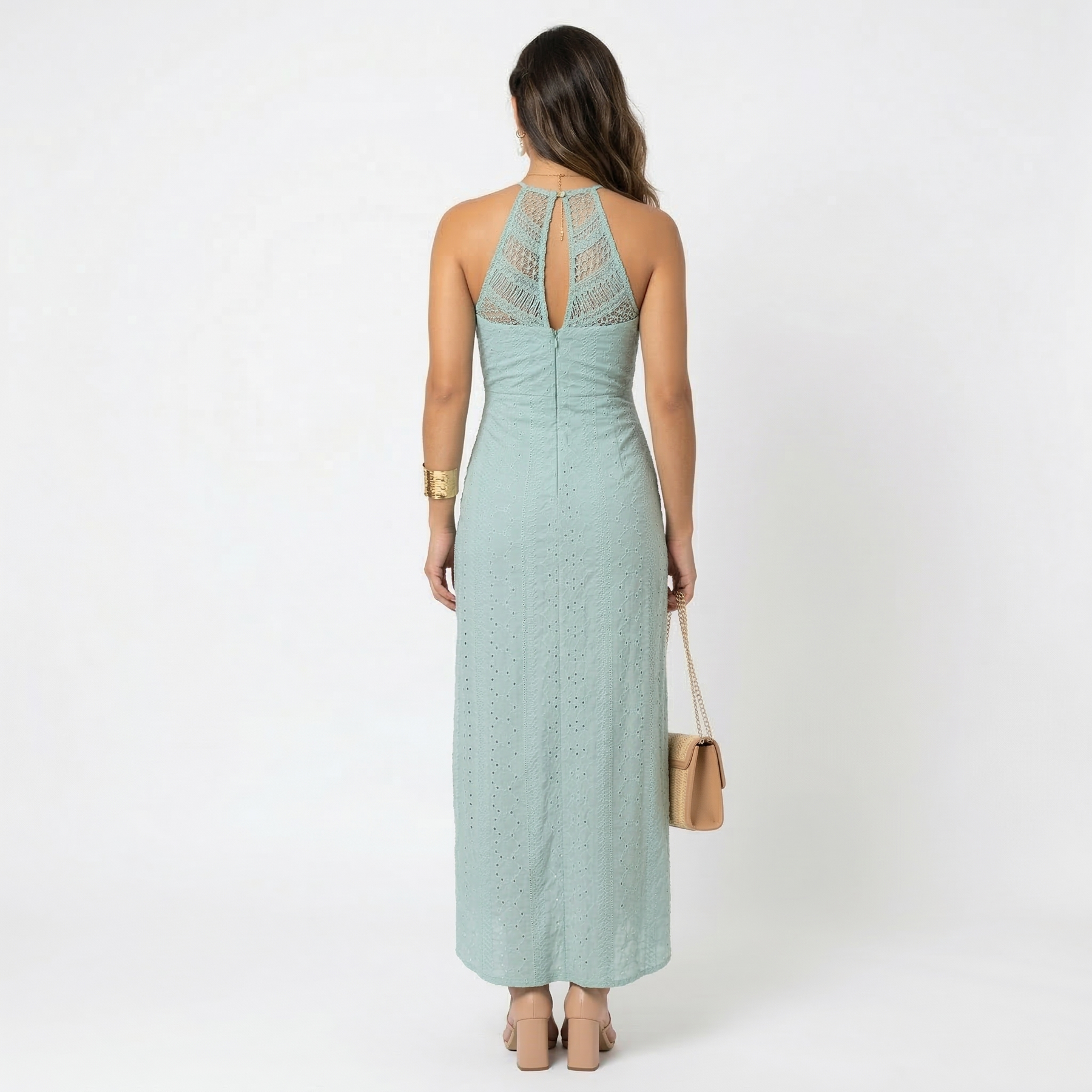 Valentina | Vestito Midi con Scollatura Incrociata
