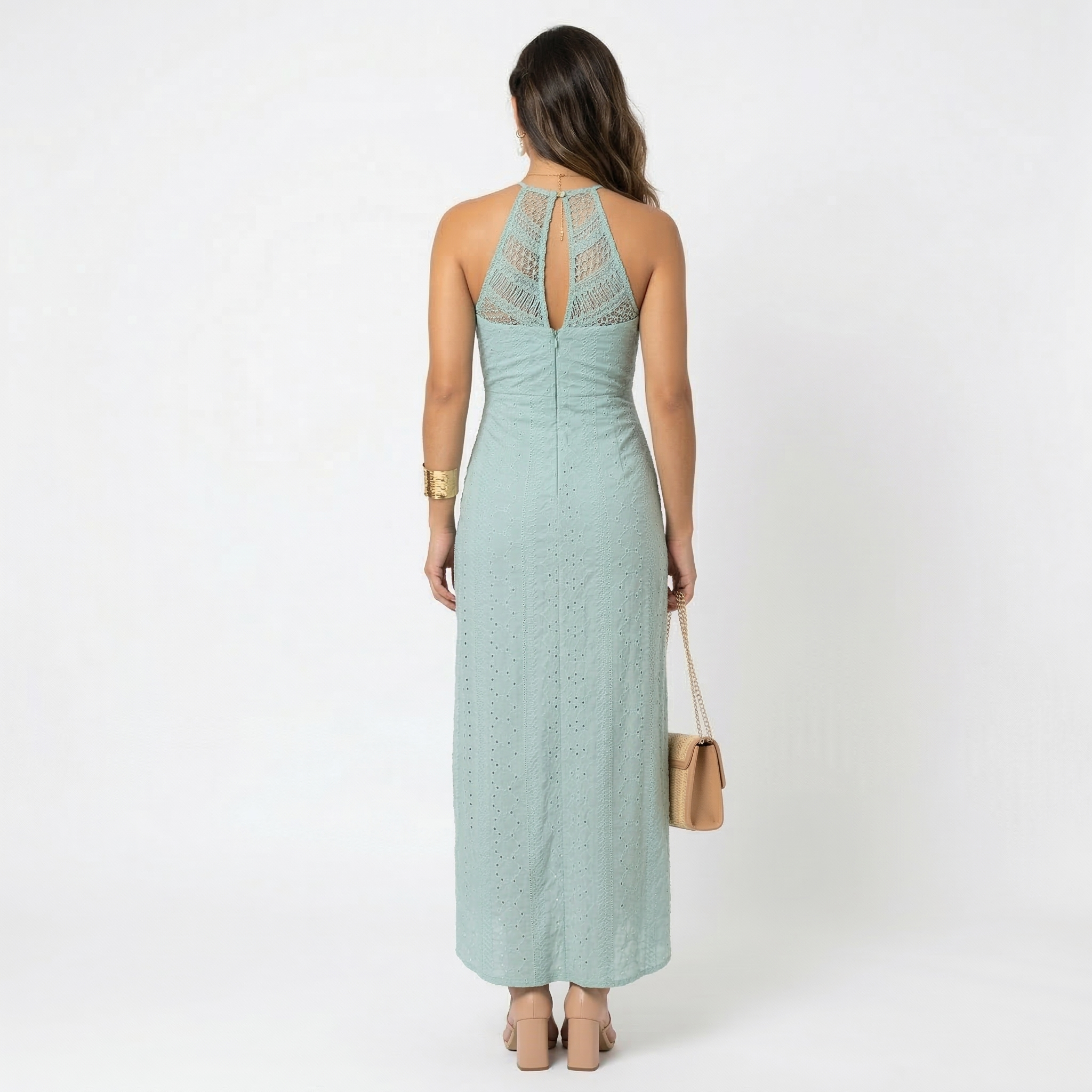 Valentina | Vestito Midi con Scollatura Incrociata