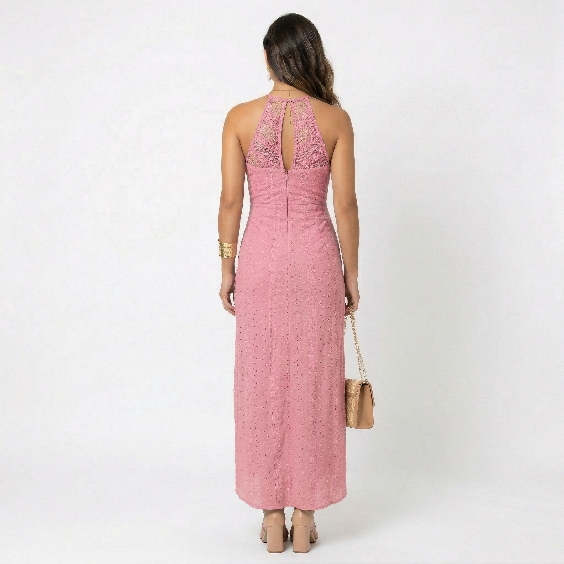 Valentina | Vestito Midi con Scollatura Incrociata