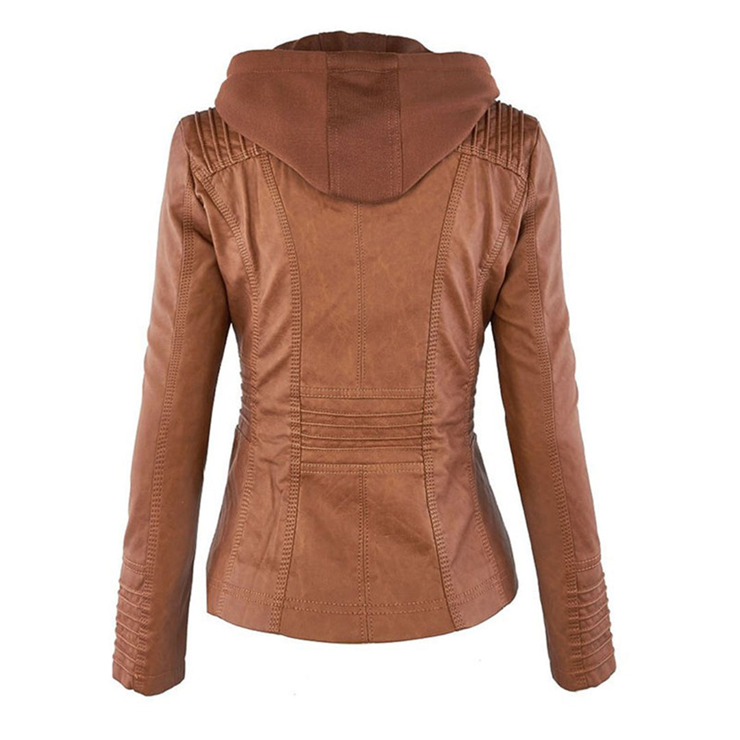 Monica | Robust and Elegant Leather Jacket