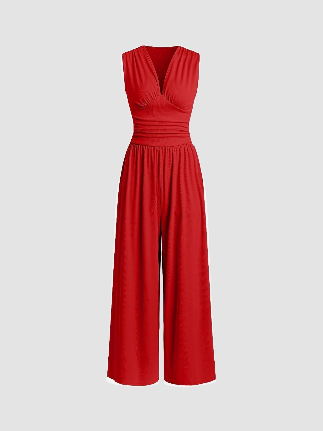 SUSAN | ELEGANT WIDE-LEG JUMPSUIT