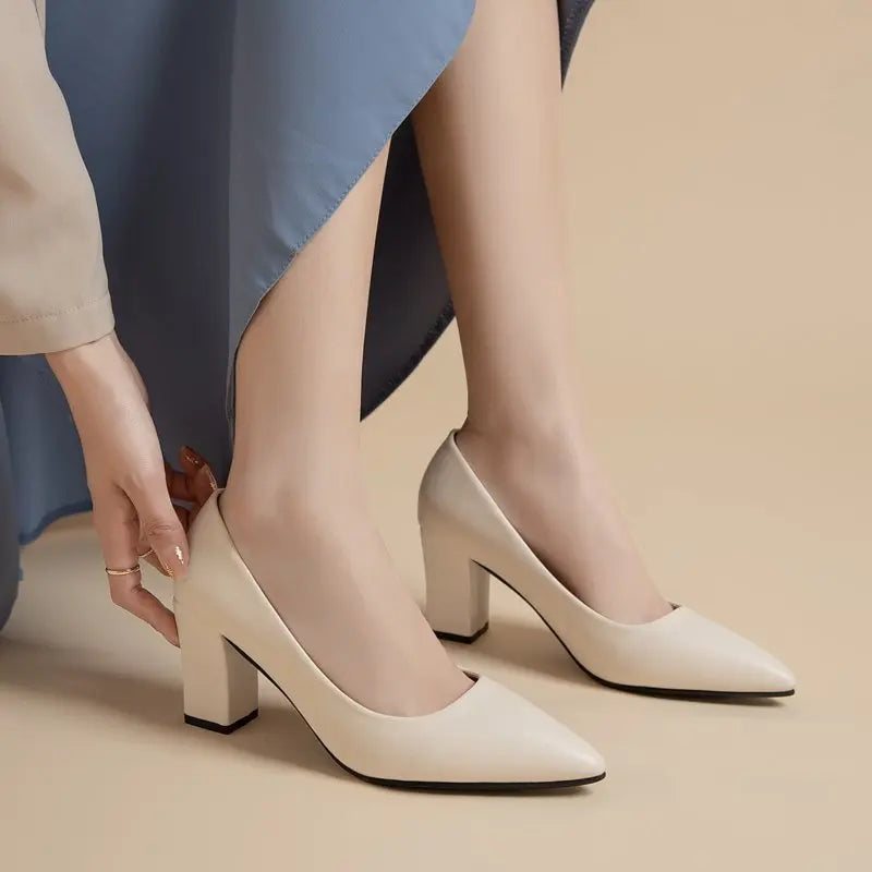 Nieuwe hoge hak schoenen puntige ondiepe mond dunne hak platform hoge hakken mode elegante lakleer damesschoenen
