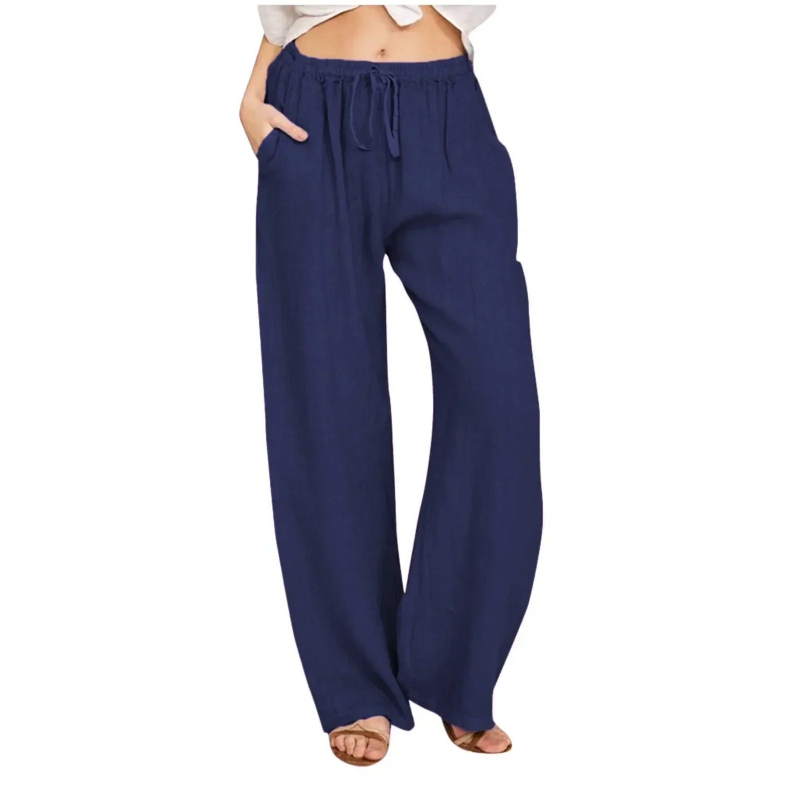 Varel | Pantaloni comodi a gamba larga