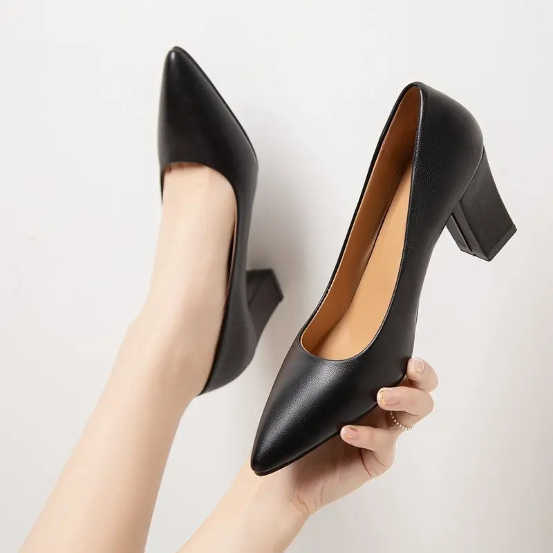 Nieuwe hoge hak schoenen puntige ondiepe mond dunne hak platform hoge hakken mode elegante lakleer damesschoenen