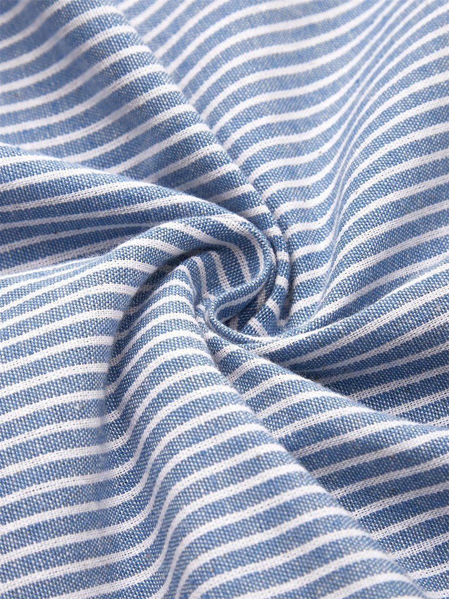 DAISY | BREATHABLE STRIPE MIDI DRESS