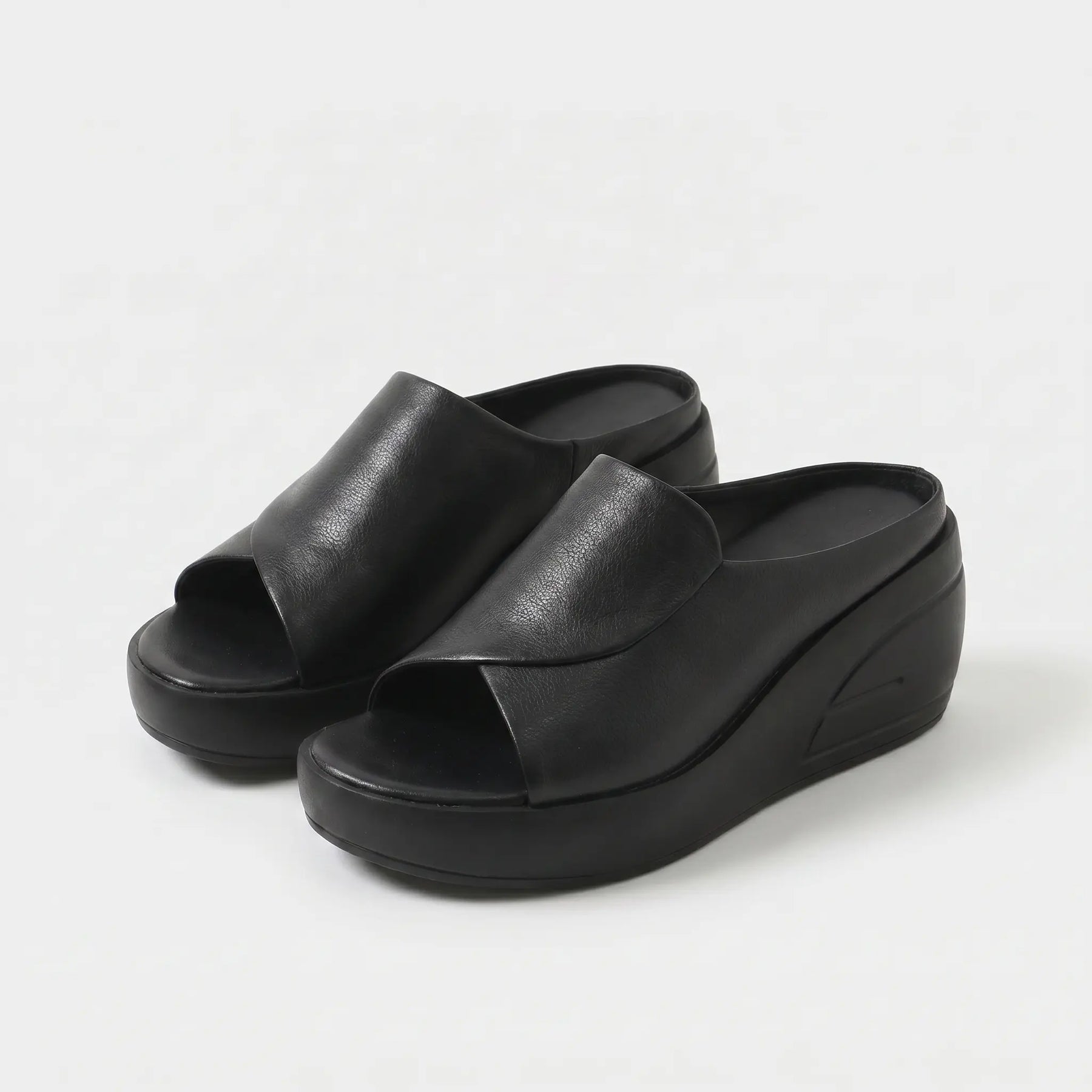 Elisa Sandali Zeppa Slip-on Ortopedici