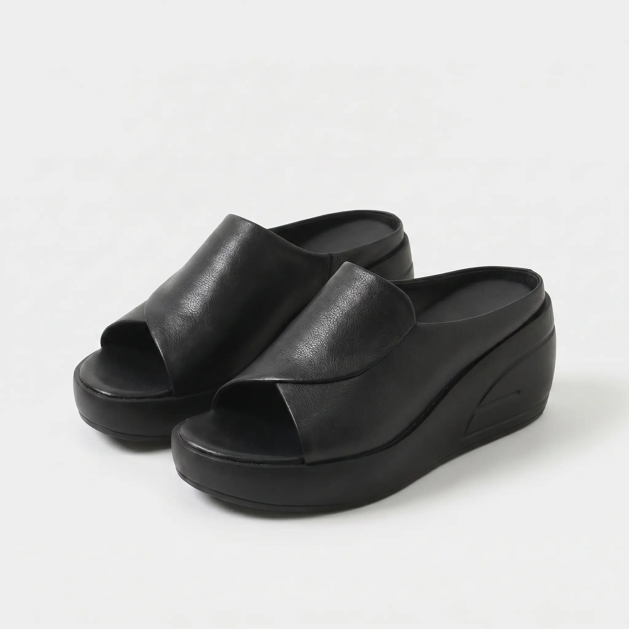 Elisa Sandali Zeppa Slip-on Ortopedici