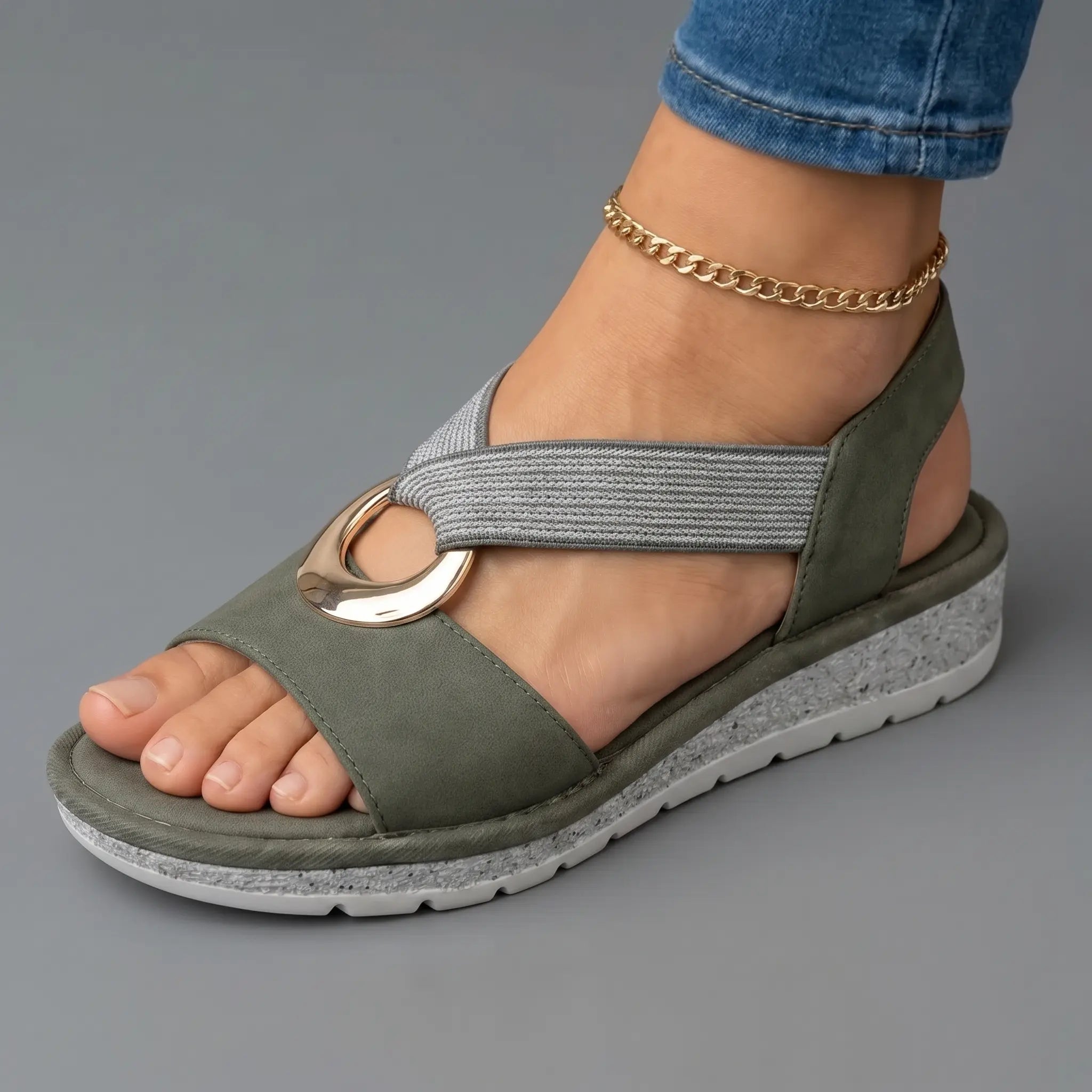 SOFIA | SANDALI COMFORT INTRECCIATI