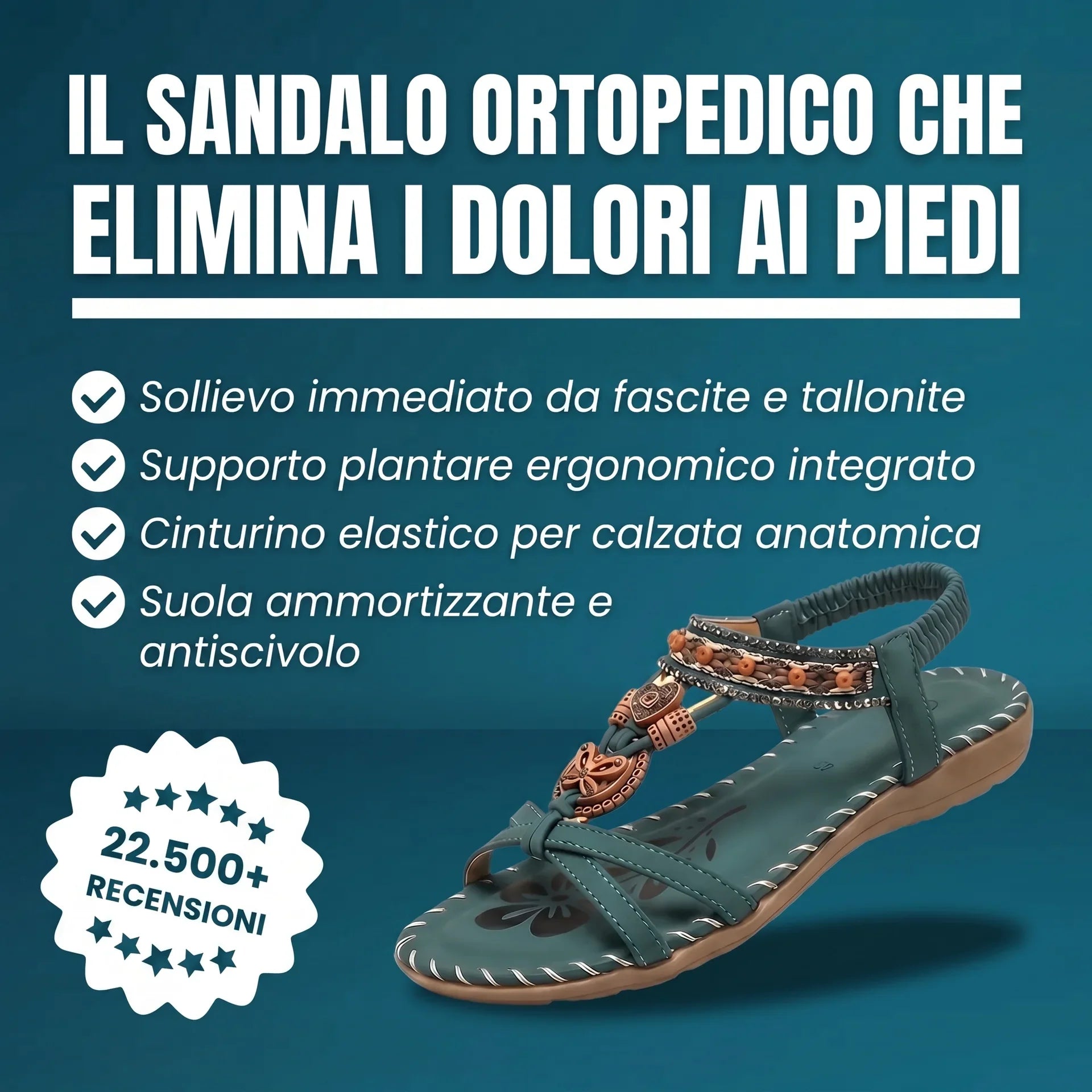 CAMILLA | SANDALI ORTOPEDICI COMODI