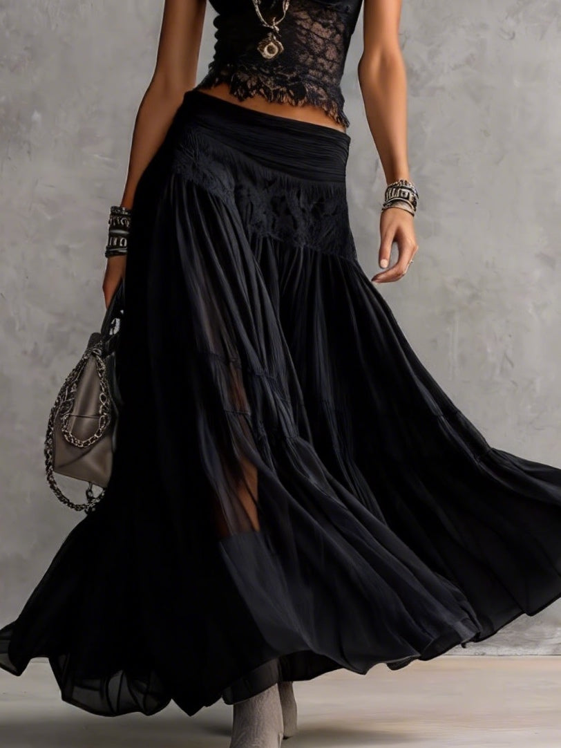 ROSINA | COMPLETO ELEGANTE CON GONNA MAXI
