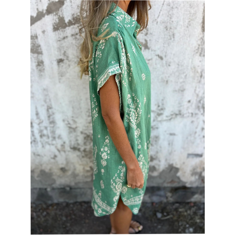 Emmeline | Abito con Tasche Stampato